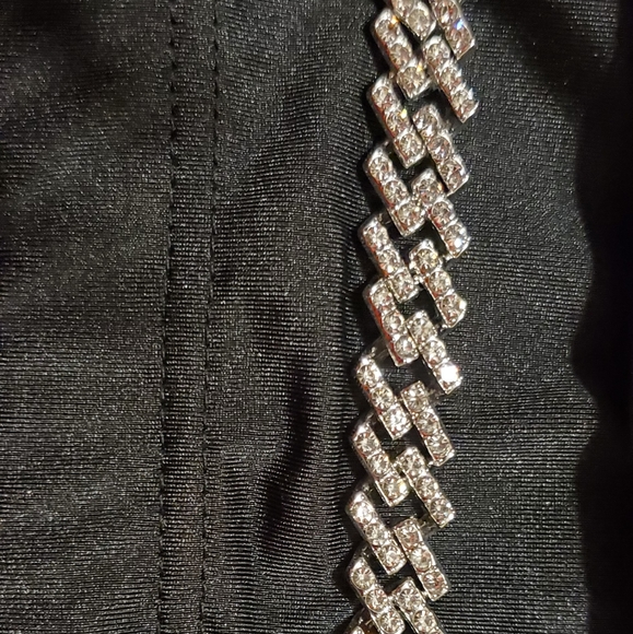 Bling cuban link chain bracelet - Picture 4 of 4